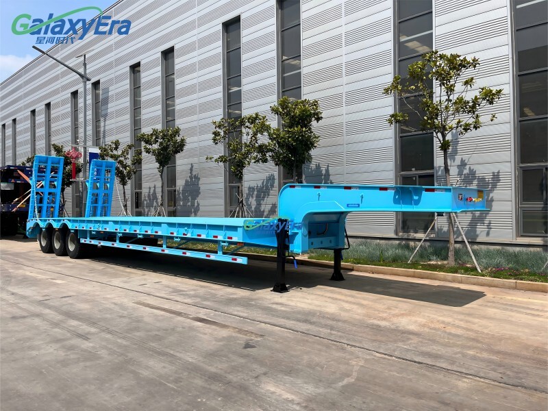 Remorque porteuse basse de 120 tonnes