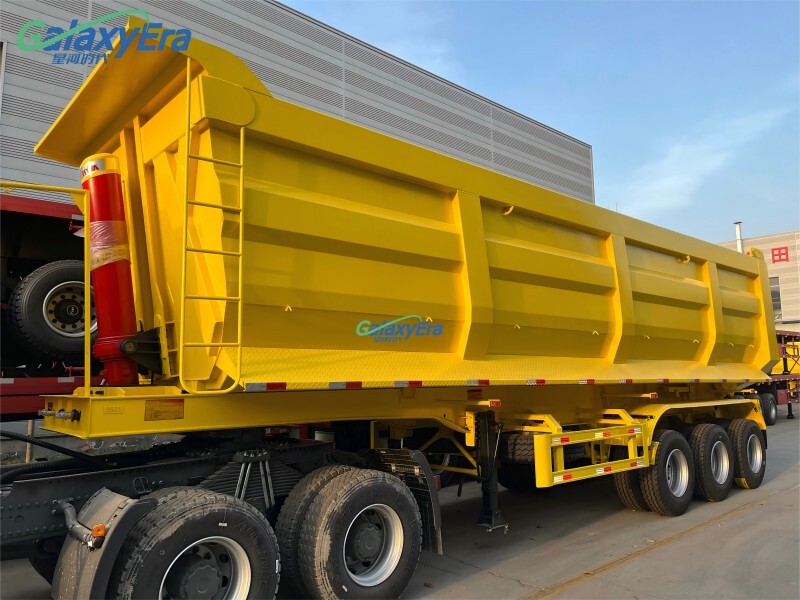 Meilleur Prix Remorque Semi-Benne 3 Essieux À Vendre