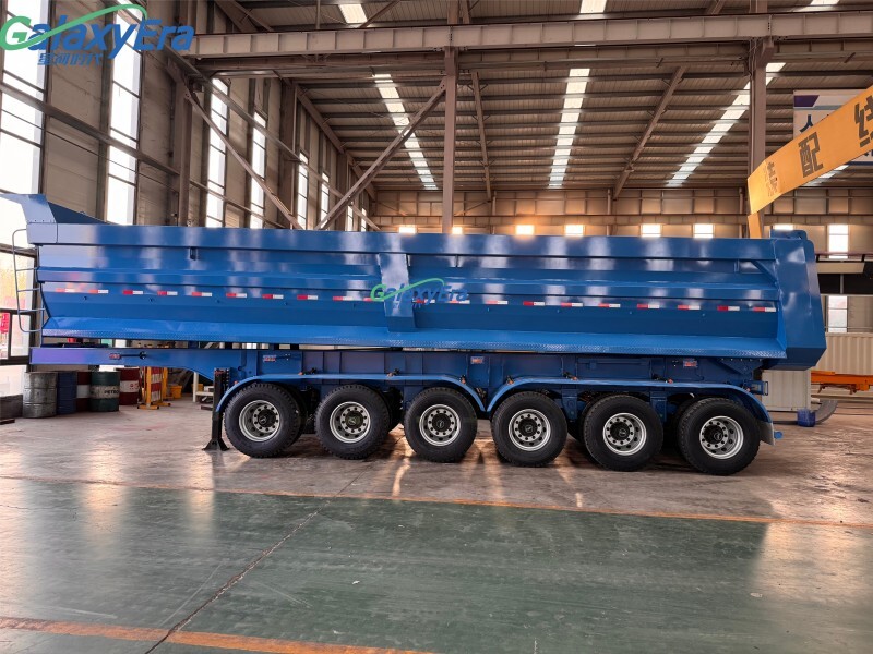 Remorque basculante 3 essieux 30 m³