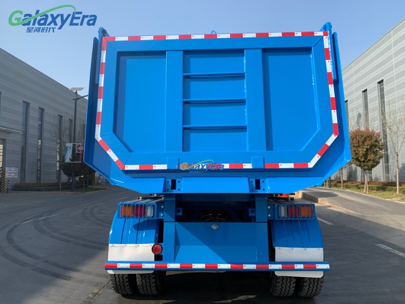 Remorque basculante 3 essieux 30 m³