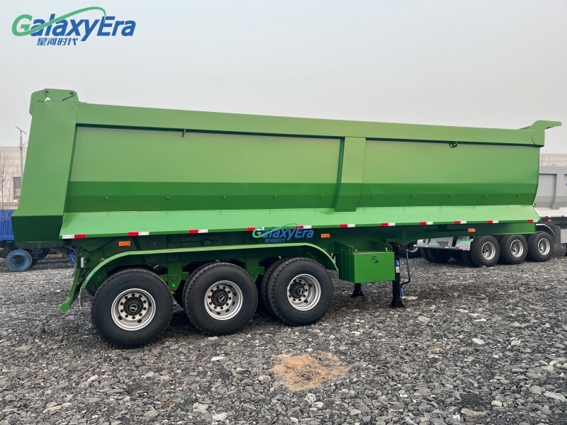 Semi-remorques à benne basculante à 3 essieux