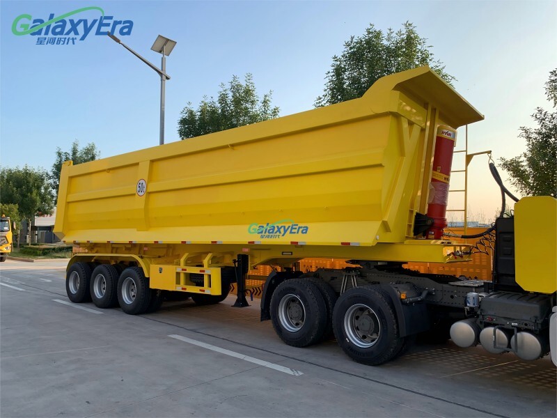 Meilleur Prix Remorque Semi-Benne 3 Essieux À Vendre