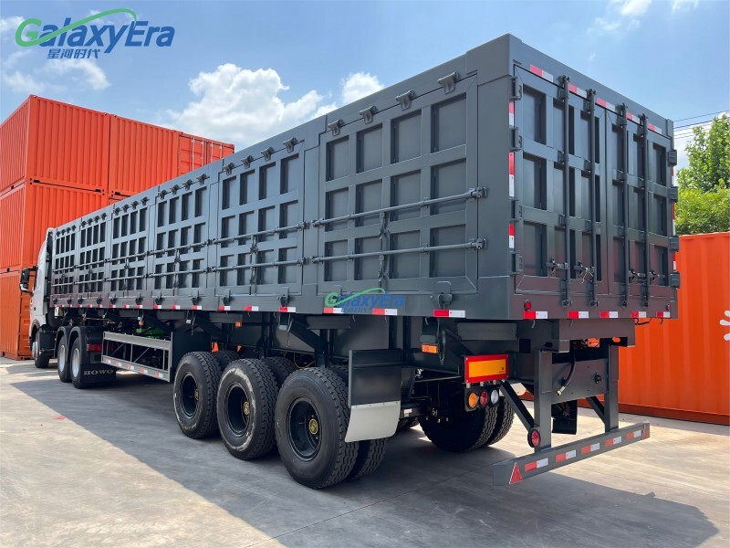 Benne basculante à ridelles 40 cubes