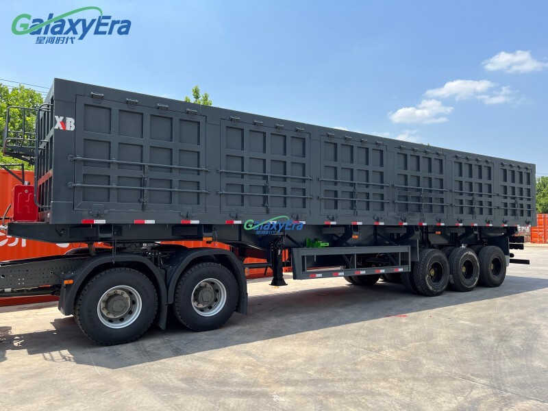 Benne basculante à ridelles 40 cubes