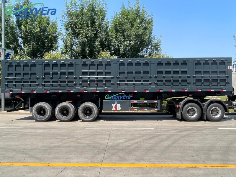 Benne basculante à ridelles 40 cubes