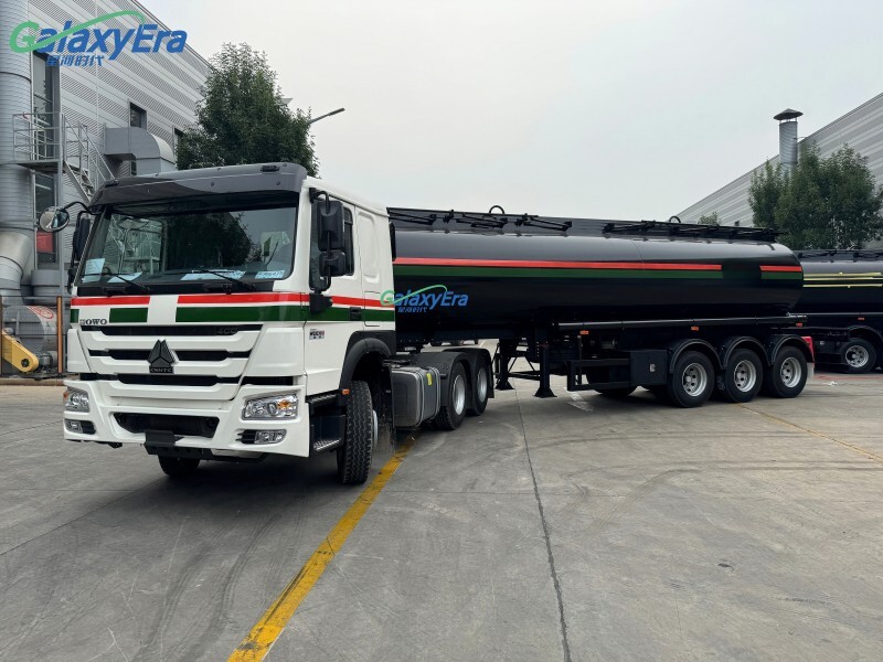 Citerne semi-remorque pour carburant diesel