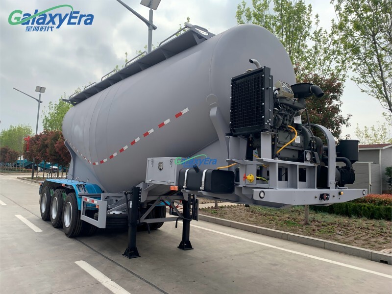 Remorque pour ciment en vrac