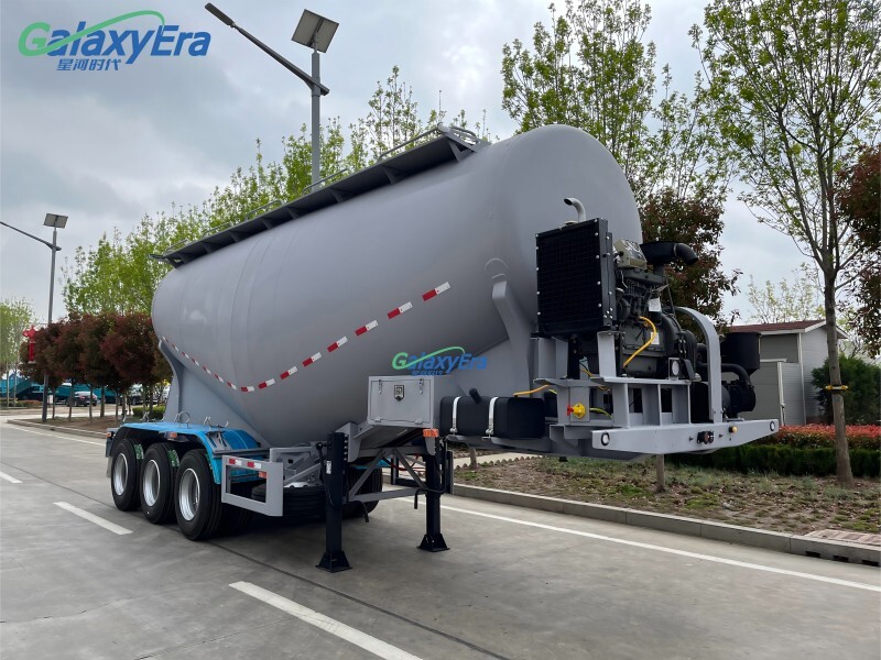 Remorque pour ciment en vrac