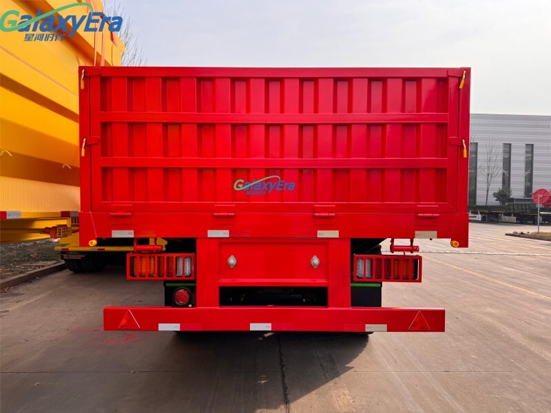 Remorque Tri-Axle à Côté Abaissable