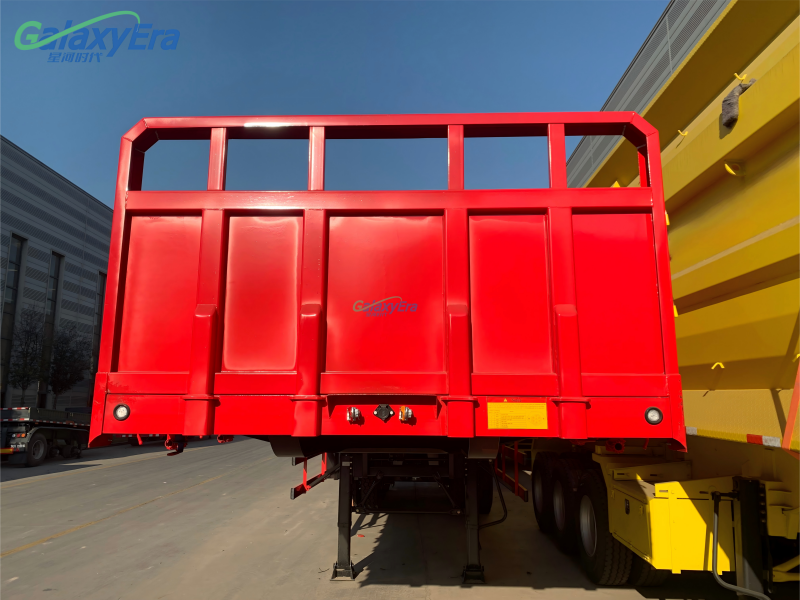 Remorque Tri-Axle à Côté Abaissable