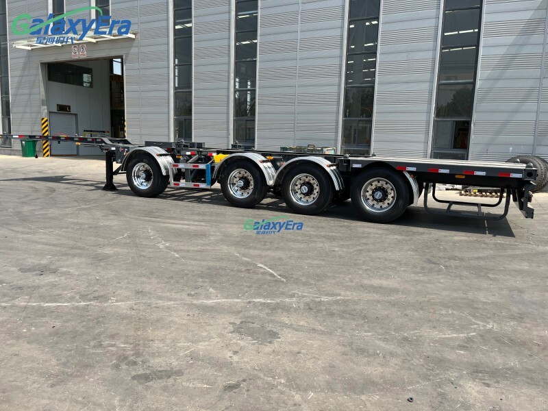 Remorque squelette de conteneur de 40 pieds