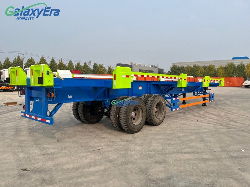 Remorque de terminal pour conteneurs de 60 tonnes