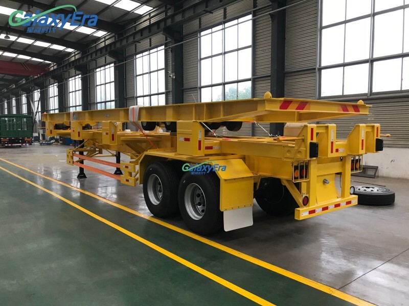 Remorque de châssis de conteneur terminal