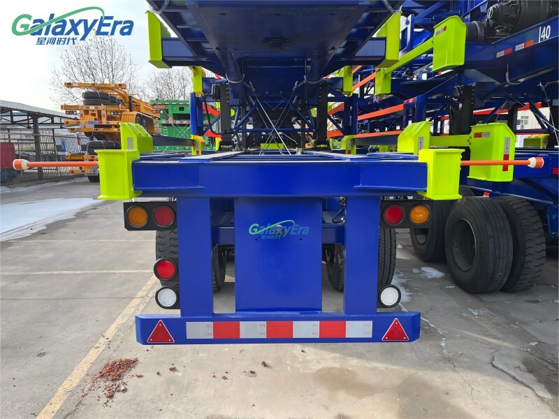 Remorque de terminal pour conteneurs de 60 tonnes