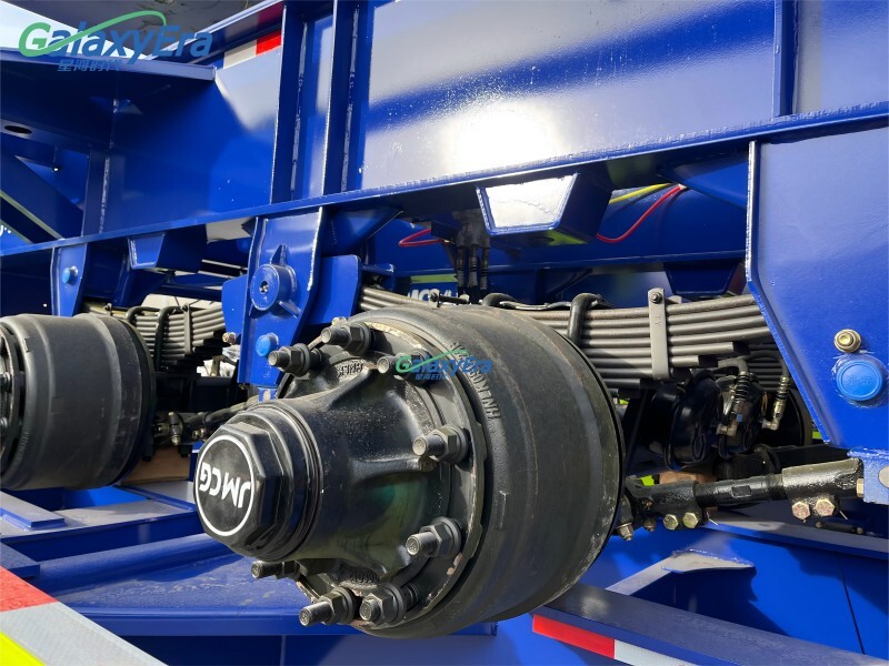 Remorque de terminal pour conteneurs de 60 tonnes