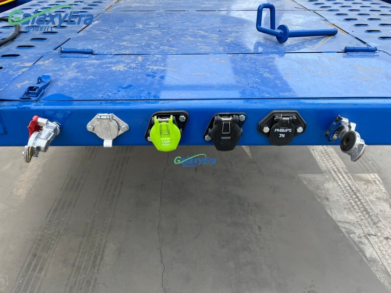 Semi-remorque pour transport de voitures