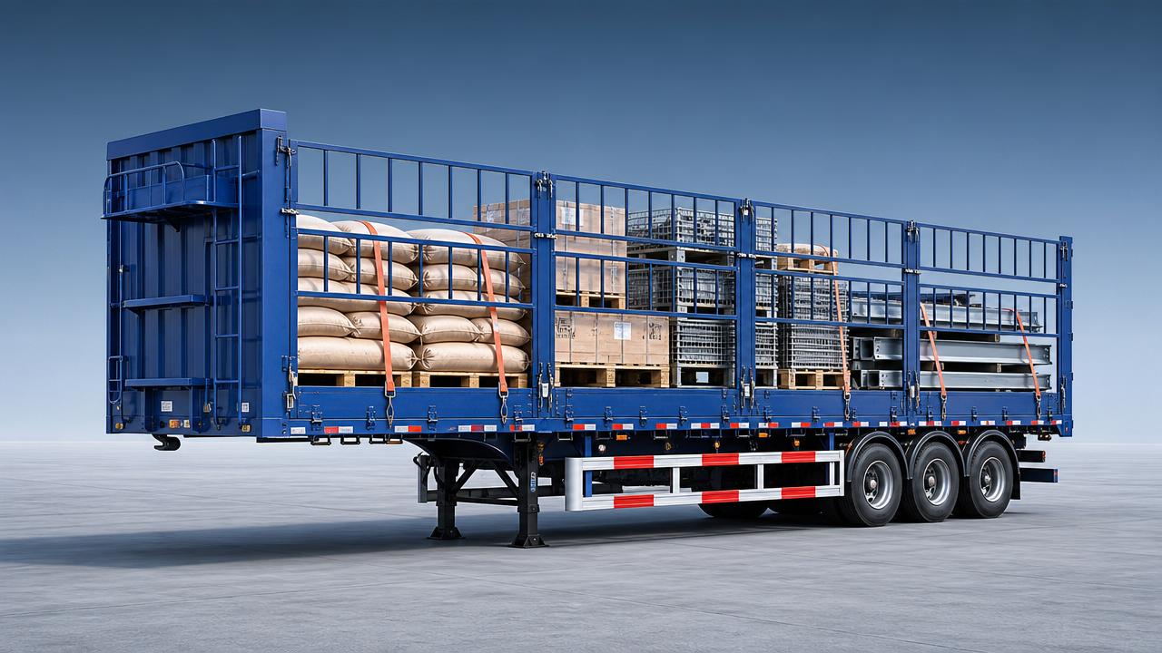 Une remorque à ridelles est-elle meilleure pour le transport de marchandises mixtes ?