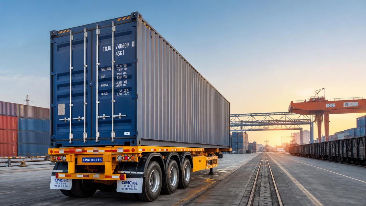 Meilleures options de châssis porte-conteneurs pour le transport intermodal