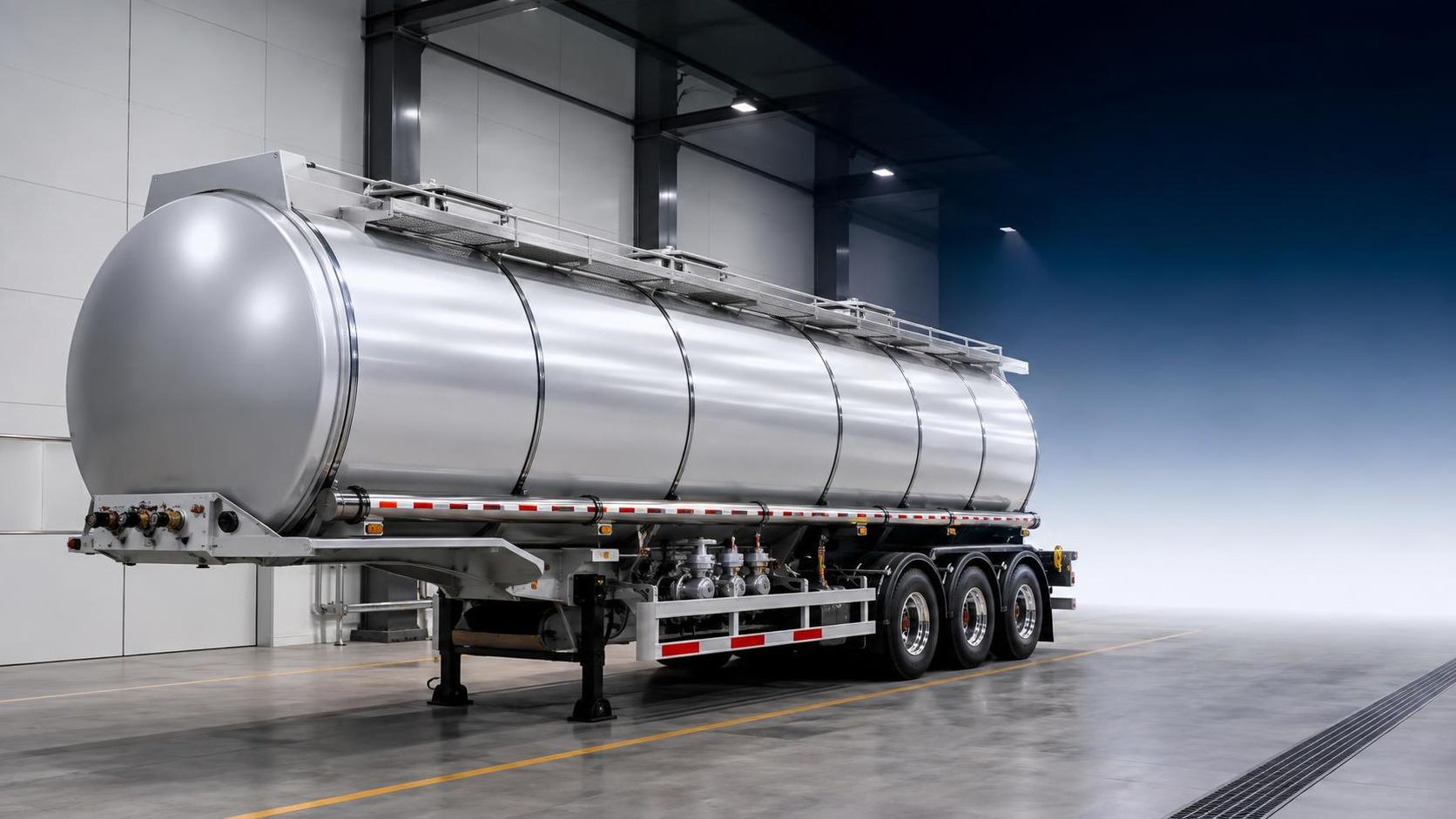 Que faut-il inspecter avant de réceptionner une semi-remorque-citerne de carburant diesel