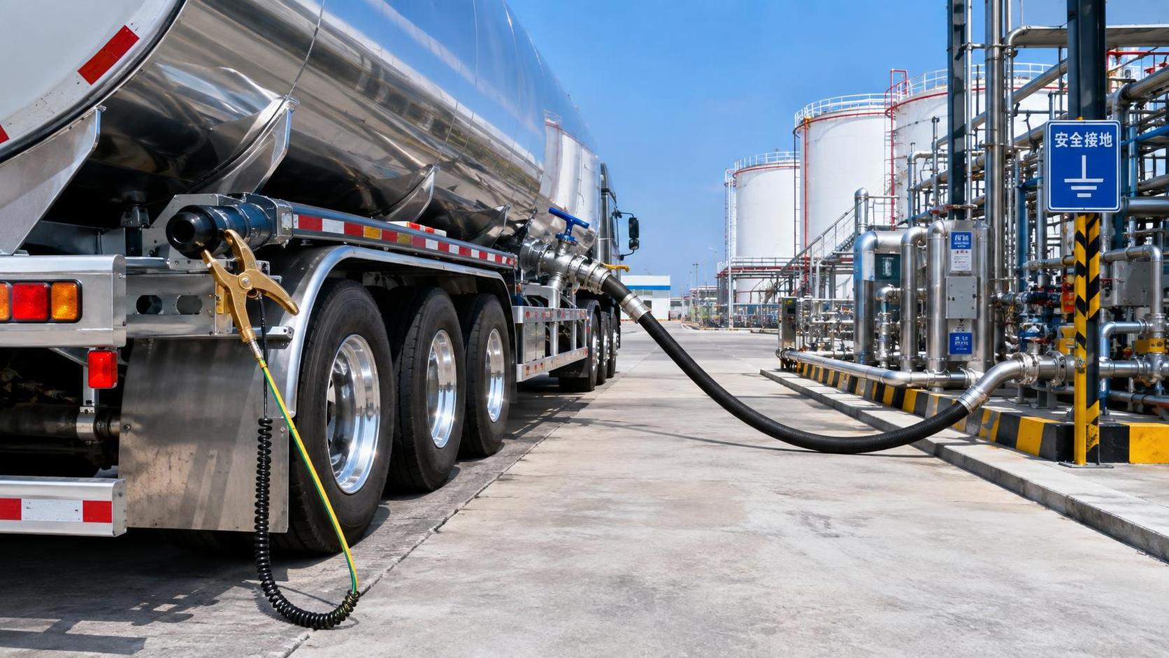 Comment les systèmes de mise à la terre réduisent les risques d'électricité statique sur les citernes de diesel Comment les systèmes de mise à la terre réduisent les risques d'électricité statique sur les citernes de diesel