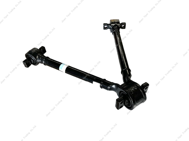 V-shaped thrust rod assembly