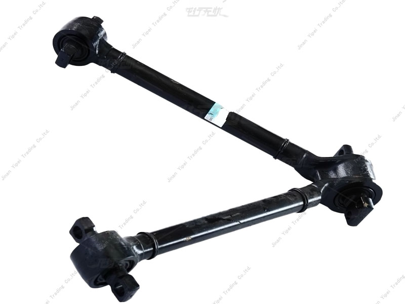 V-shaped thrust rod assembly