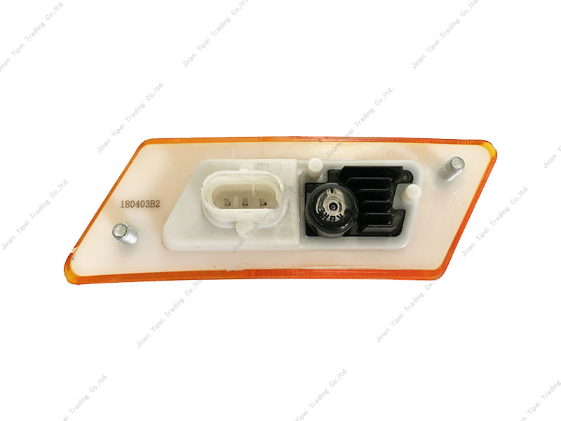 Left turn signal and side marker light