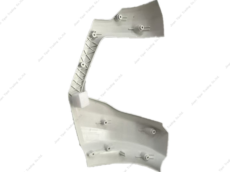 Left side of the bumper