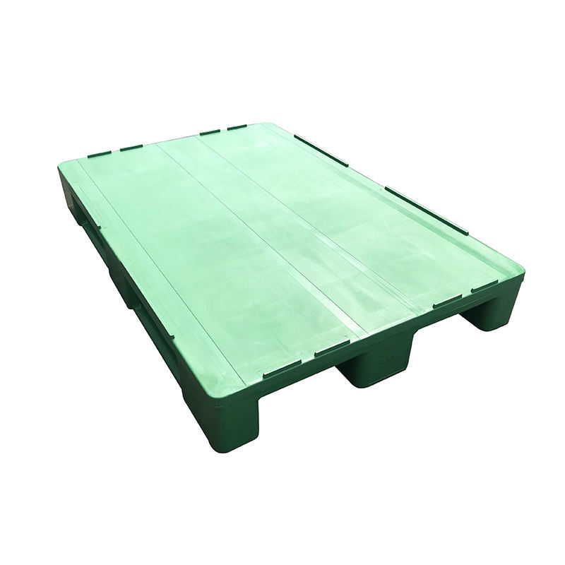 Palet de almacenamiento de plástico reforzado Bandeja de plástico antihumedad Resistente 1200 X 1100 X 150mm