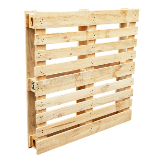 Pequeña paleta de madera EPAL Fabricación de paletas de madera EPAL Fabricante de paletas de madera