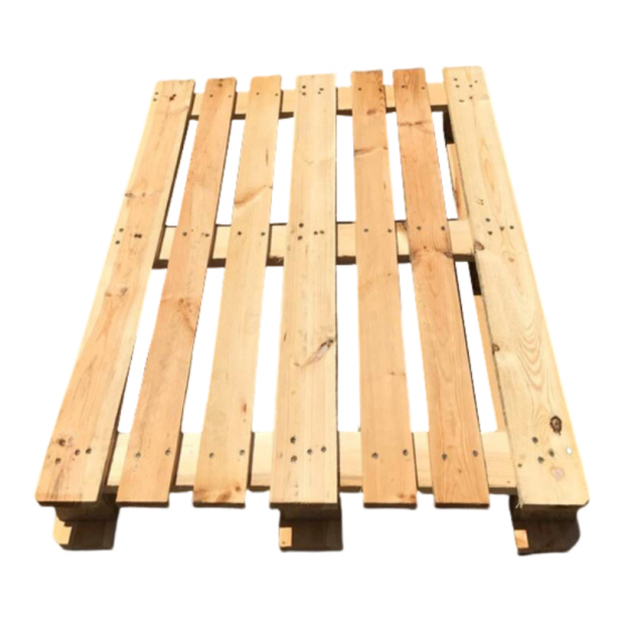 Venta al por mayor de paletas de madera a precios directos de fábrica. Producción a gran escala con garantía de calidad