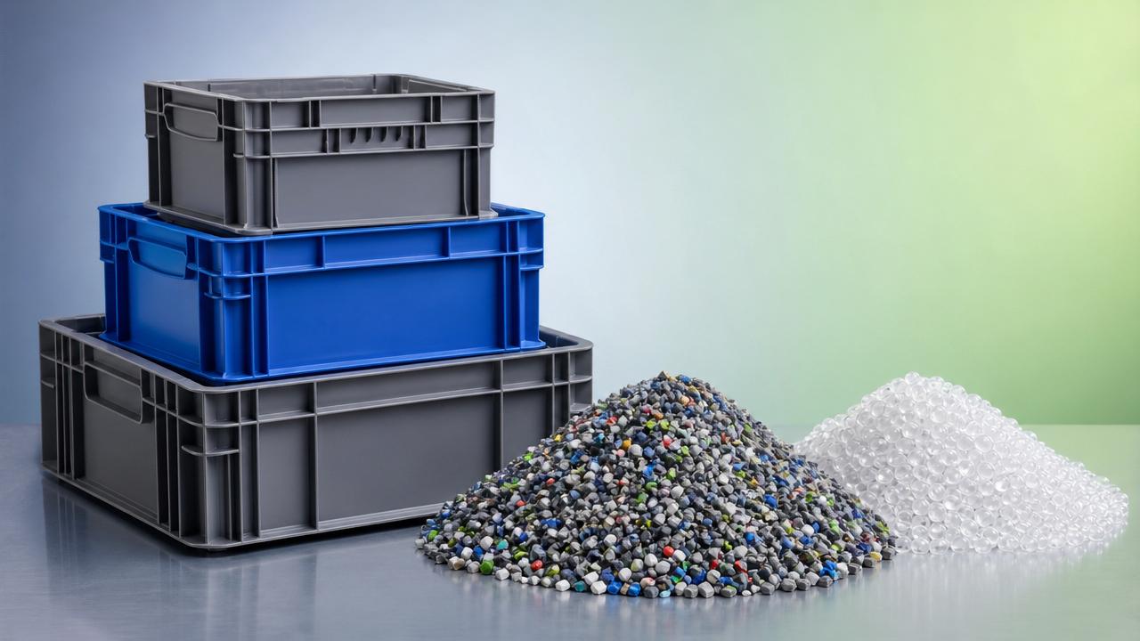 Por qué el contenido reciclado puede cambiar el precio de la caja de plástico