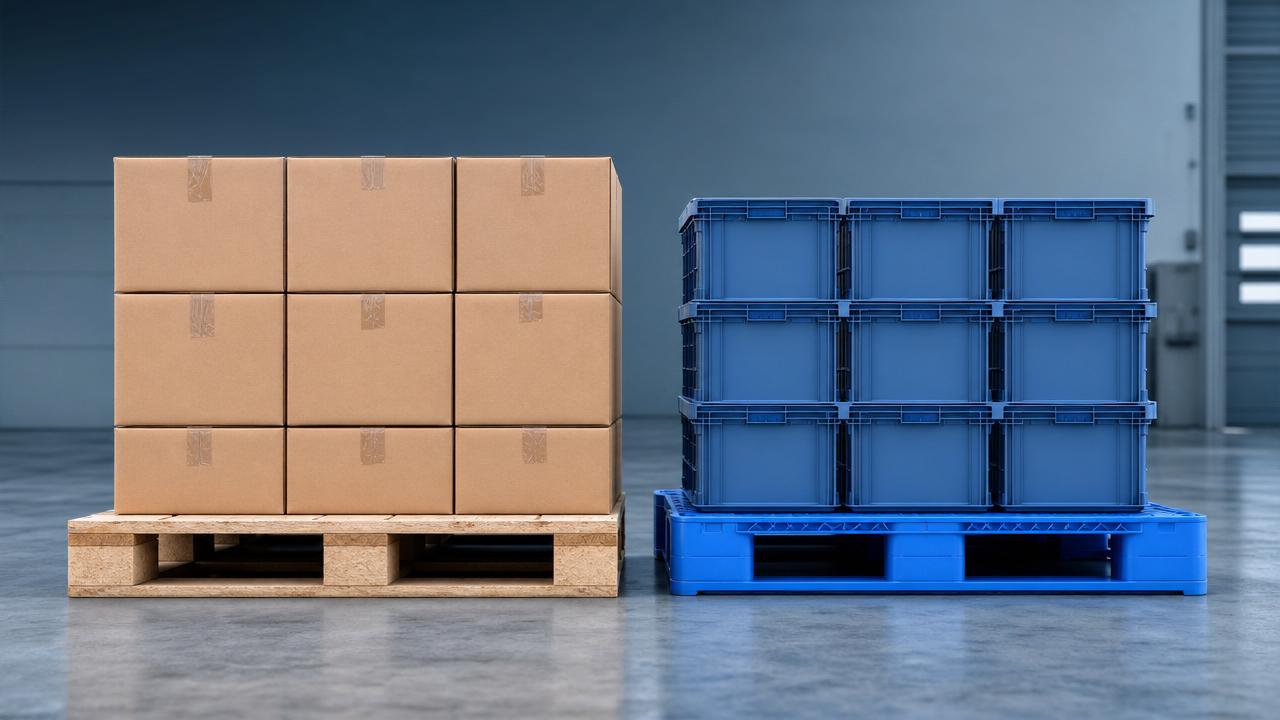 Precio de palés de madera vs plástico: cuál cuesta menos ahora