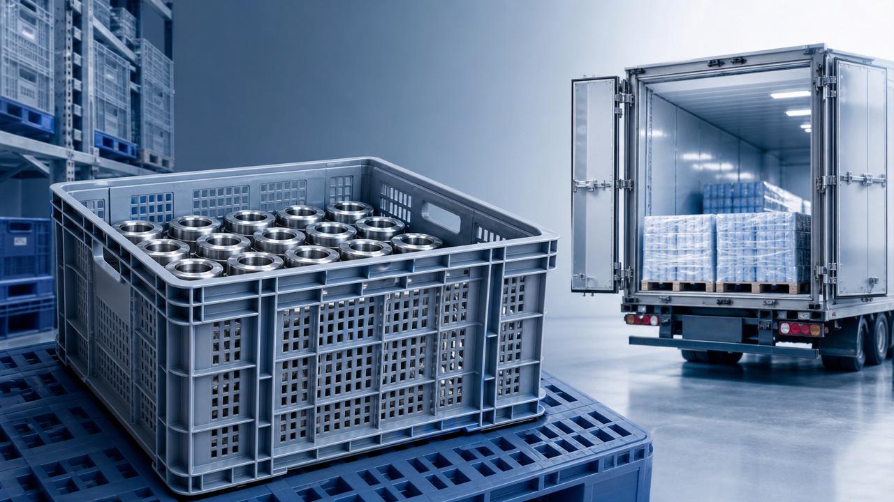 Cómo la ventilación de las cajas de plástico cambia la protección del producto