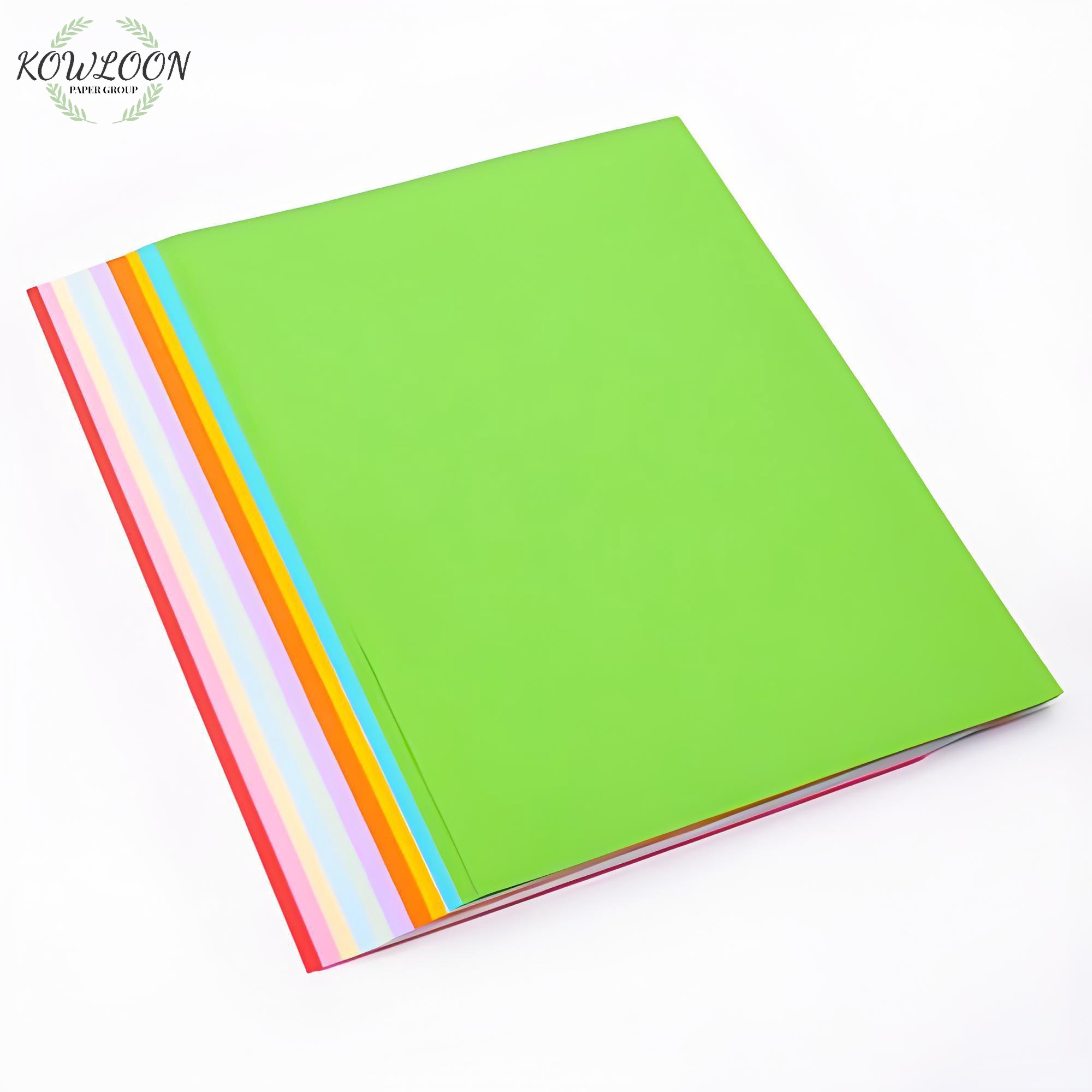 High-quality 70gsm colored paper, paper size and packaging can be customized