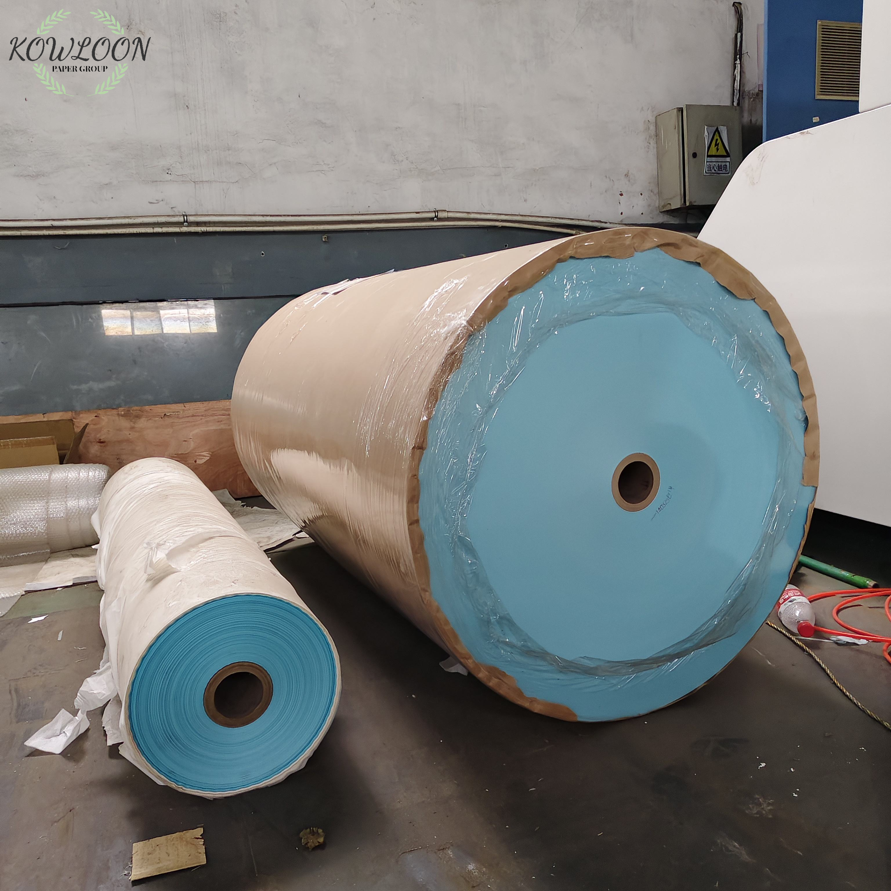 55g/m² Thermal Paper Large Rolls, Roll Width 400-1800mm, White, Yellow, Pink, and Other Colored POS Thermal Paper