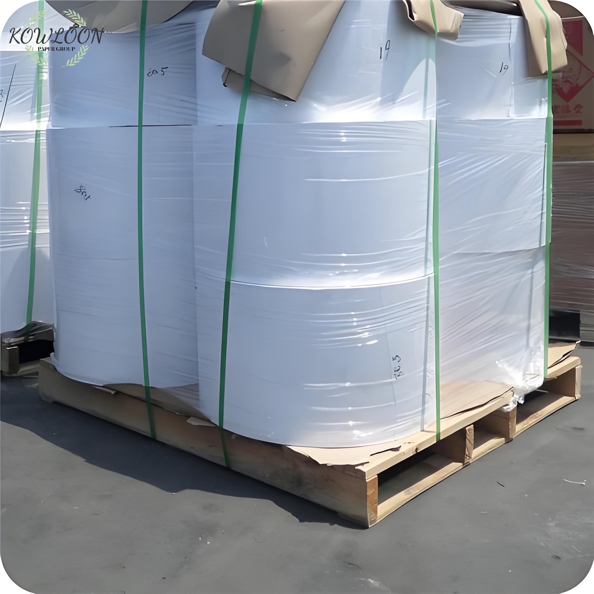 Factory price thermal paper rolls, suitable for logistics and industrial label/sticker rolls