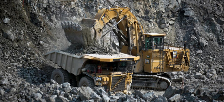 Excavadora Minera