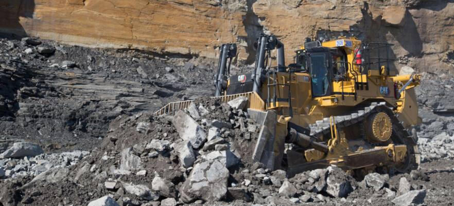 Bulldózer minero