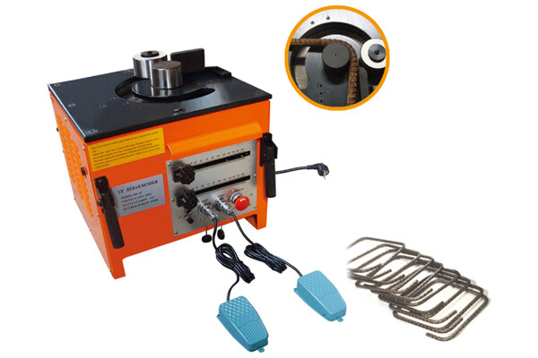 Doblador eléctrico de barras de refuerzo RB-25 con diámetro máximo de 25 mm