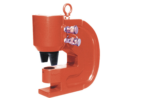 Perforadora hidráulica para barras de bus de 16 mm de espesor CH-80 Perforadora hidráulica para barras de bus de 16 mm de espesor CH-80