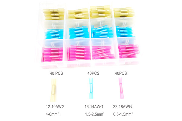 Kit de Conectores de Empalme Termorretráctiles HSC-120 Kit de Conectores de Empalme Termorretráctiles HSC-120