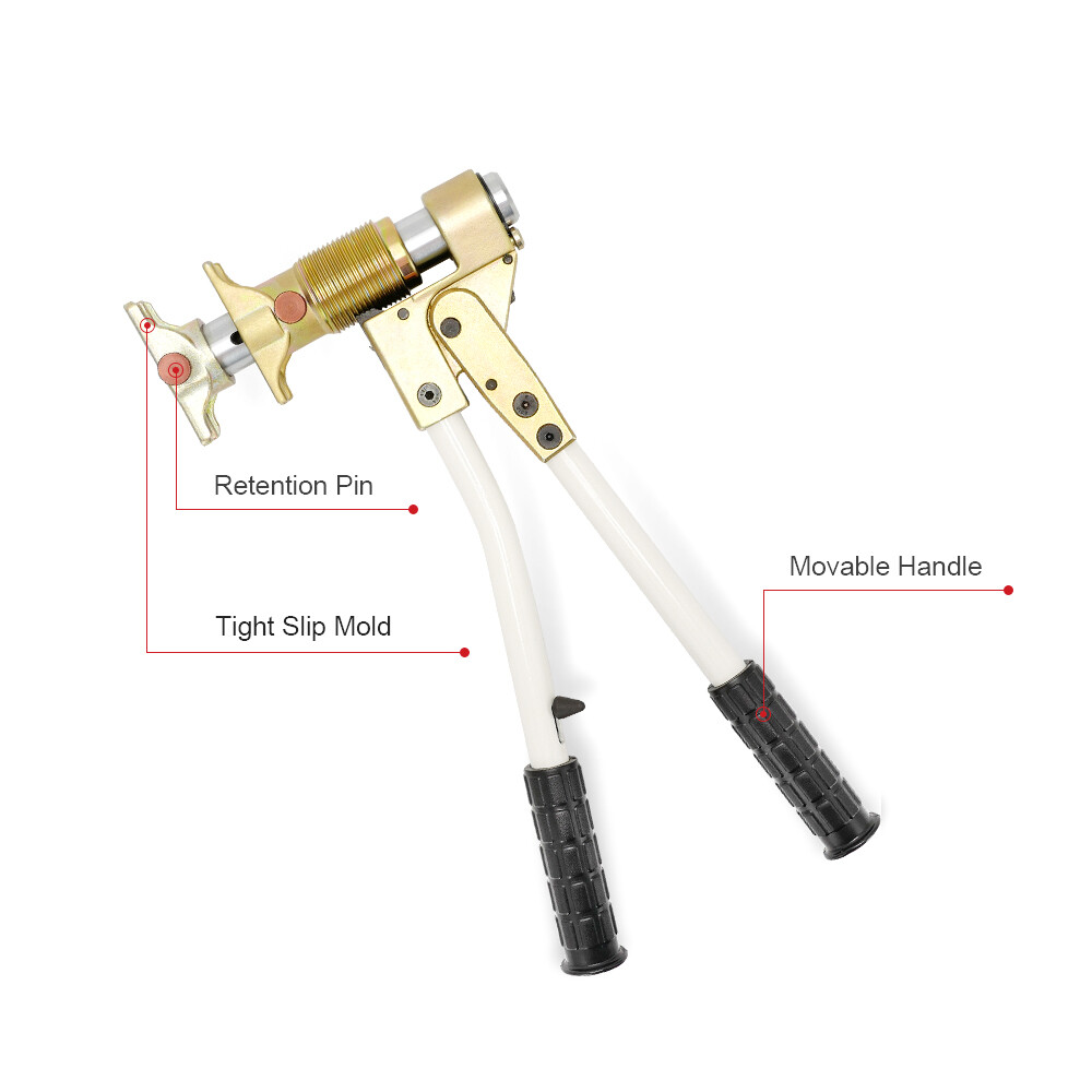 Herramienta de prensado manual para tubos Max Ø50mm CW-1632