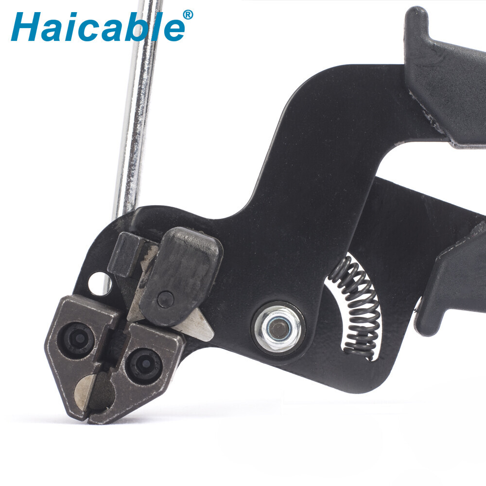 Pistola para bridas de acero inoxidable HS-600B con ancho máximo de 7.9 mm