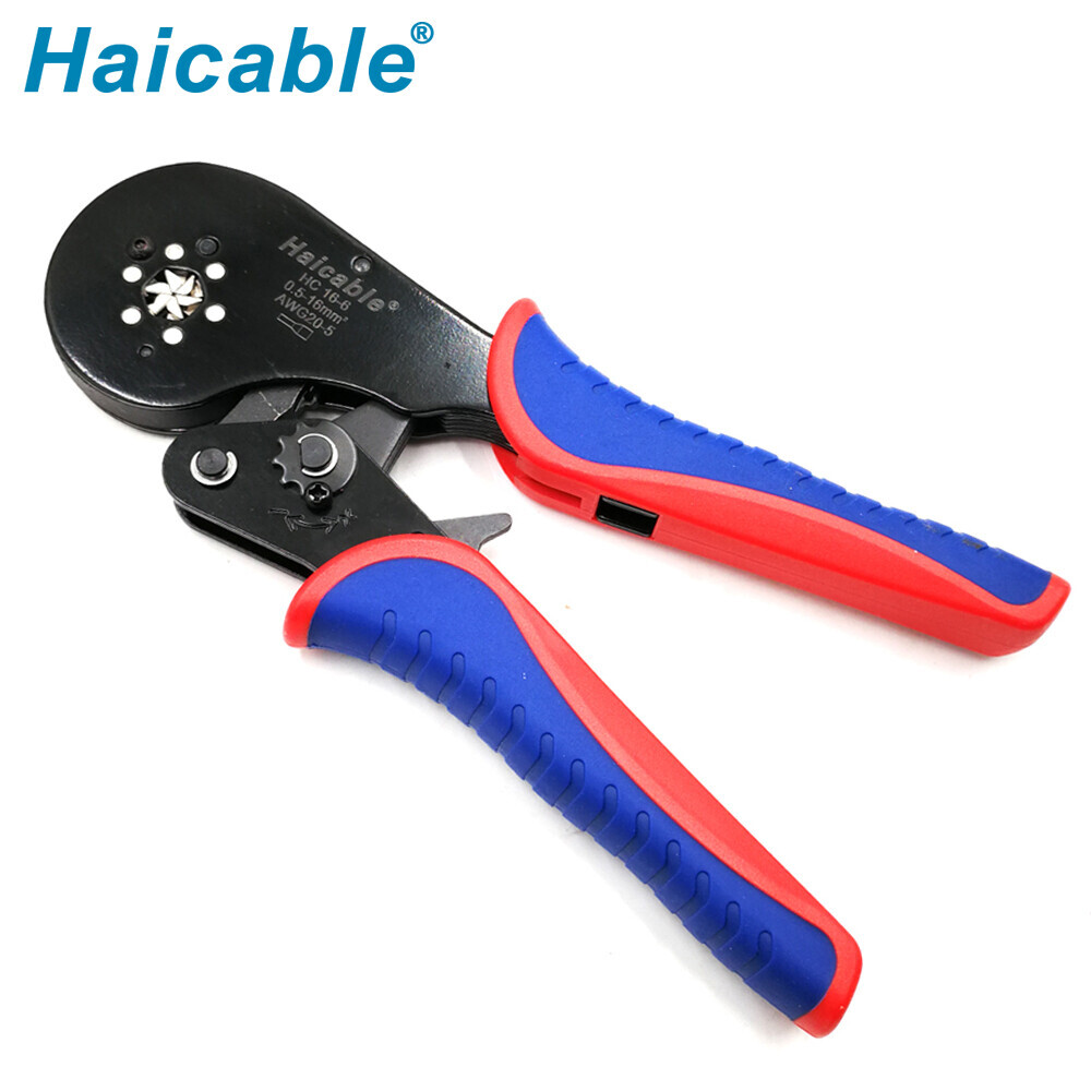 Herramientas de Crimpado para Fundas Terminales y Ferrulas para Cables HC16-6 Herramientas de Crimpado para Fundas Terminales y Ferrulas para Cables HC16-6