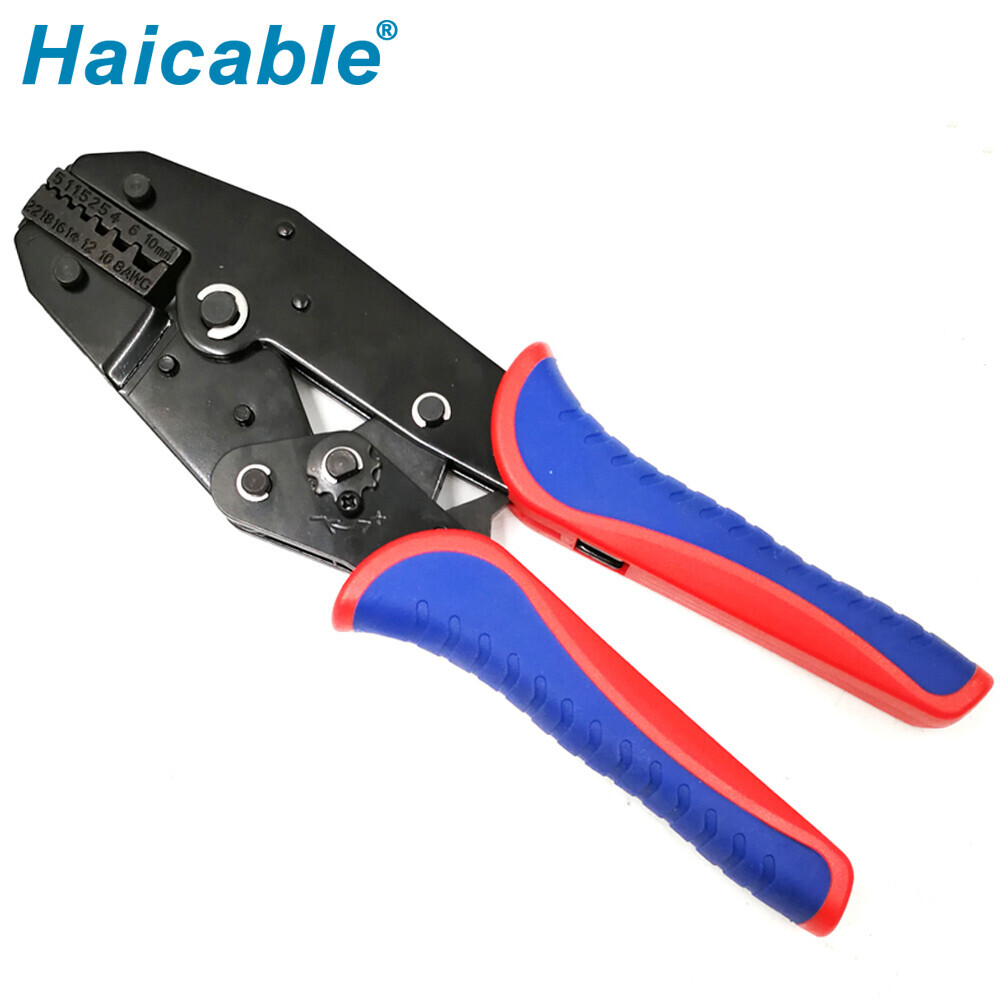 Herramienta de crimpado de terminales de férula para cables LXN-10WF Herramienta de crimpado de terminales de férula para cables LXN-10WF