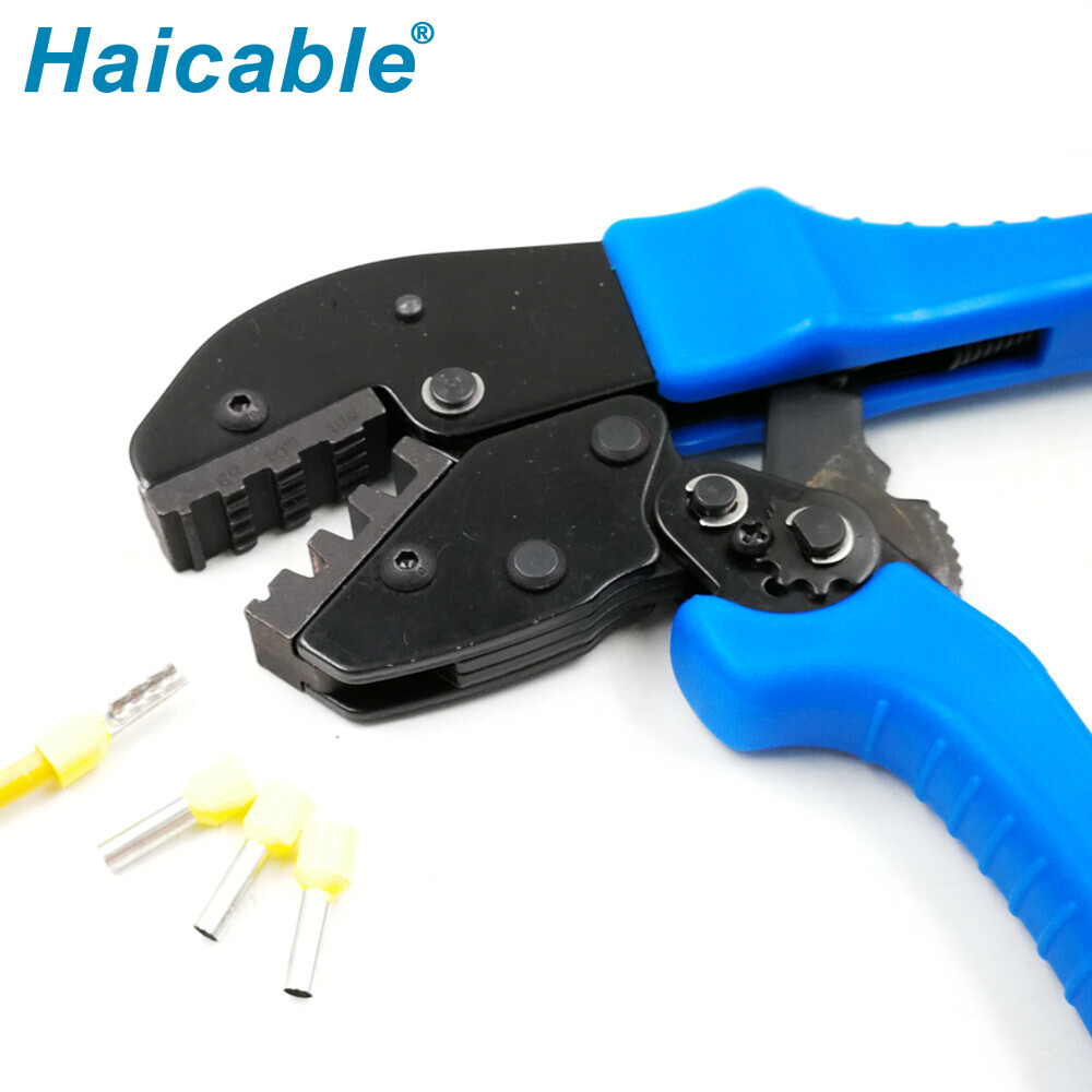 Herramientas de prensado para fundas terminales y férulas de cable AP-04WFL
