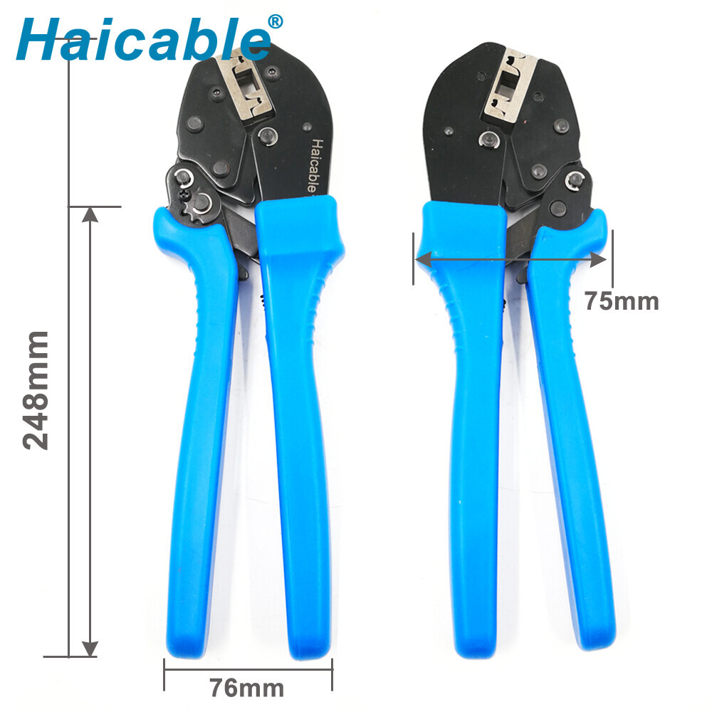 Herramientas de crimpado para terminales de bandera no aislados de 90° AP-0506FL