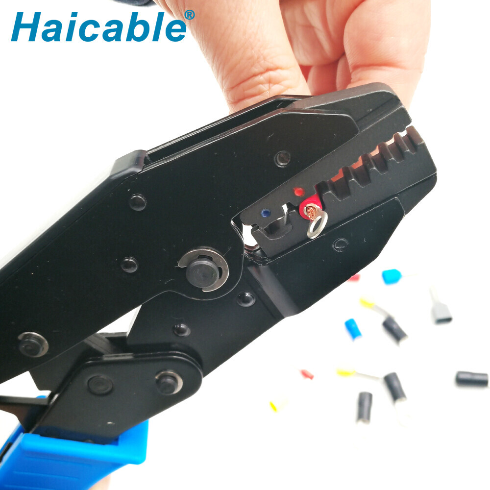 Herramientas de crimpado para fundas terminales y terminales aislados LX-06WF2C