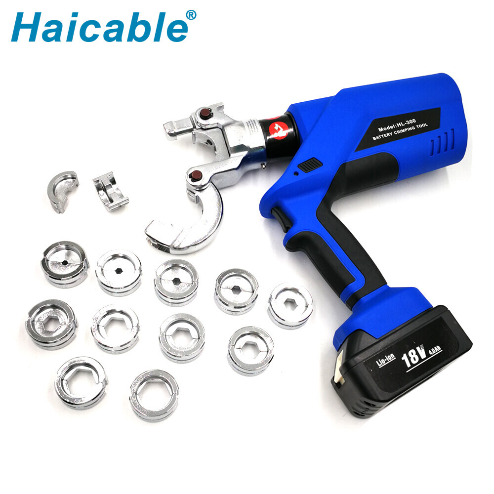 Herramientas de crimpado para terminales de batería de 10-300mm² EZ-300